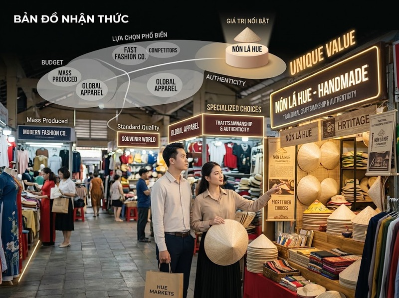 Định vị thương hiệu và chiến lược thương hiệu khác nhau về phạm vi thế nào?